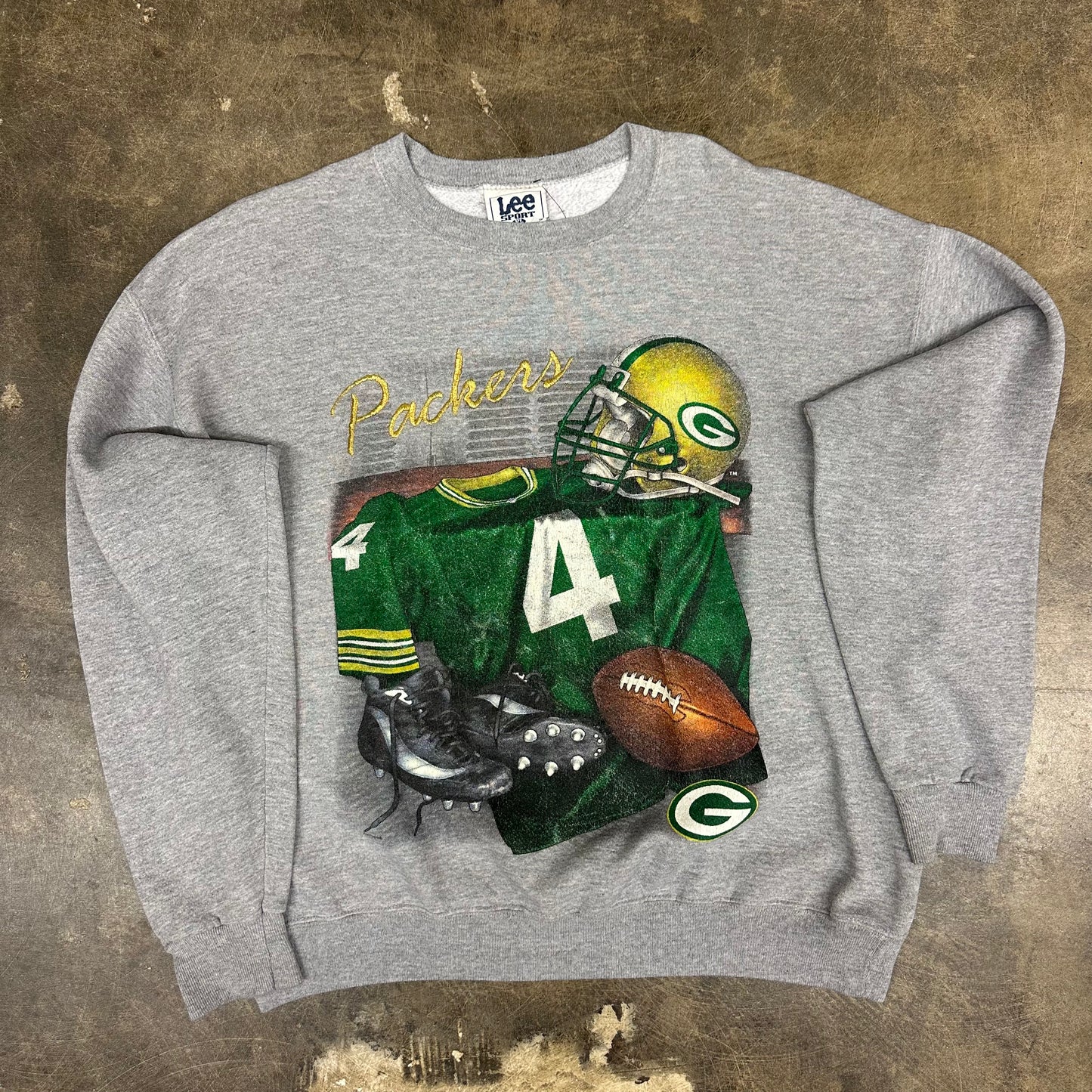 Vintage 90s Lee Sport Packers Crewneck
