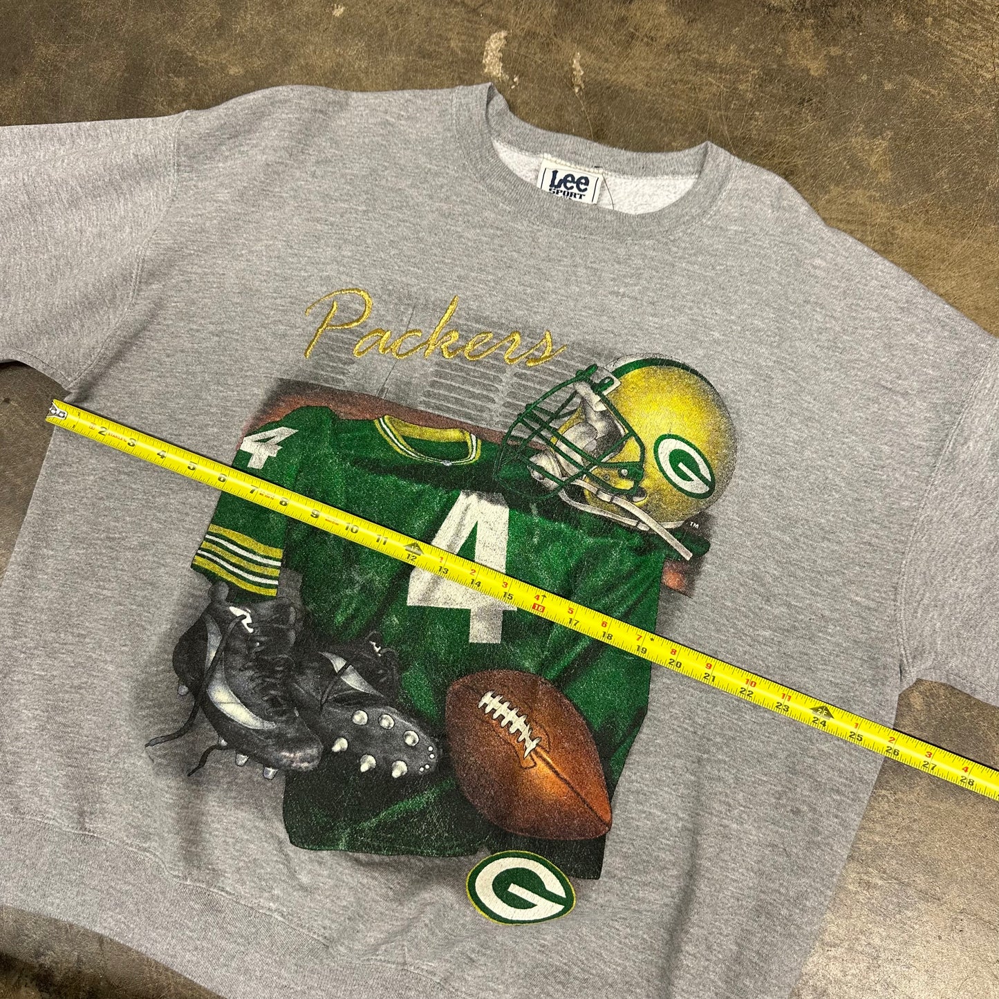Vintage 90s Lee Sport Packers Crewneck